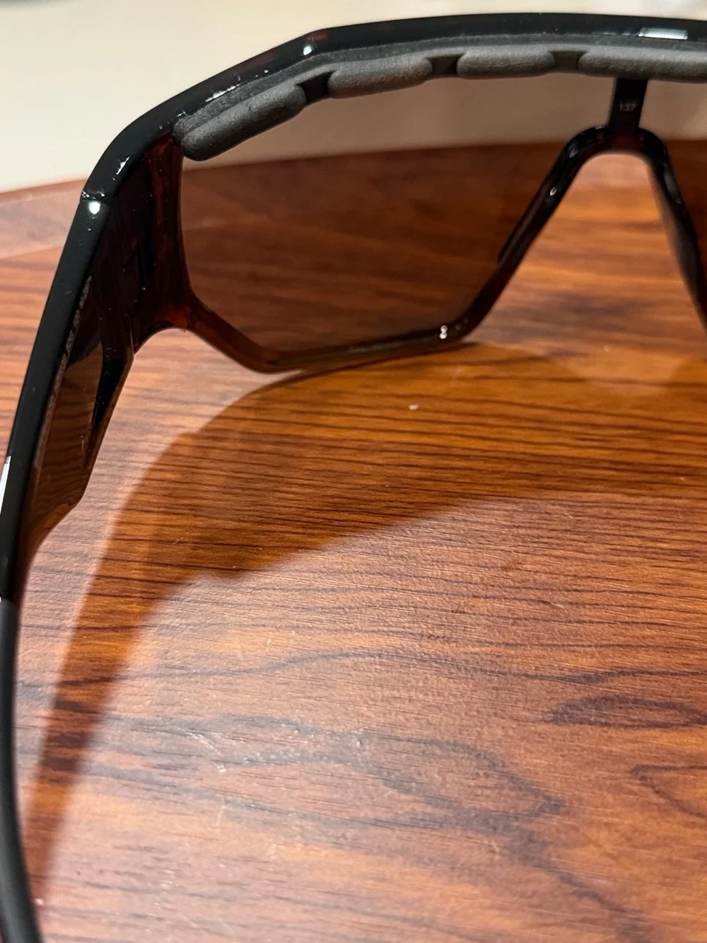 Harley Riding Wraparound Glasses with copper Lenses